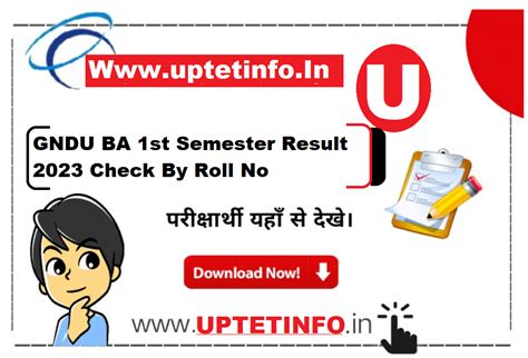 gndu result check by roll no